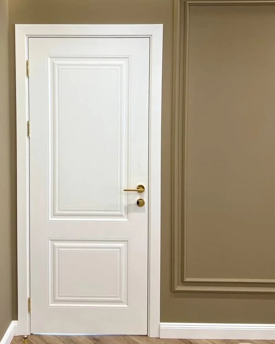 Classic White 2-Panel Interior Door